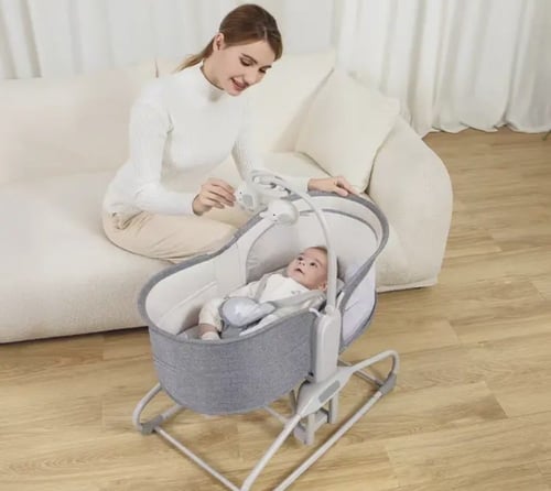 سرير وكرسي هزاز ماستيلا 4 في 1