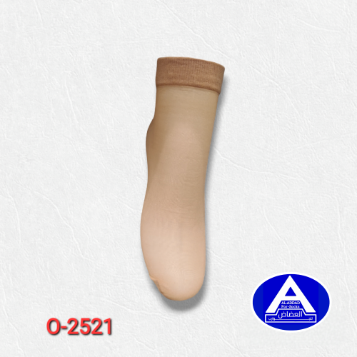 جوارب أسبانية نسائية قصيرة شفافة ( درزن )
