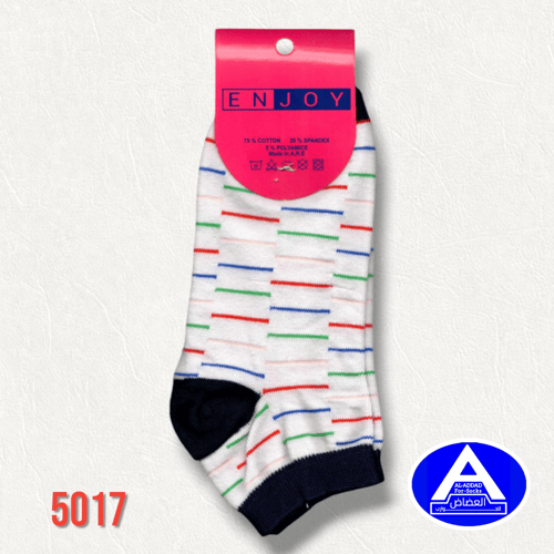 جوارب نسائية شبابية قصيرة ( درزن )