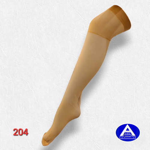 جوارب نسائية شفافة فوق الركبة ( درزن )