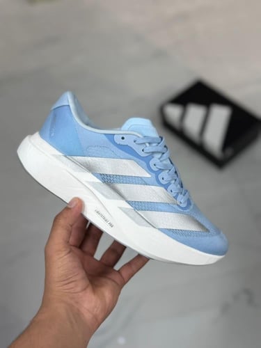 adidas Wmns Adizero Evo SL 'Glow Blue Silver Metal...