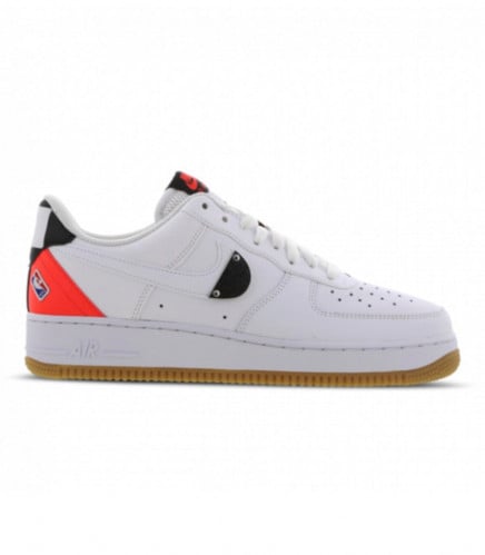 Nike Air Force 1 Low NBA White Crimson Gum