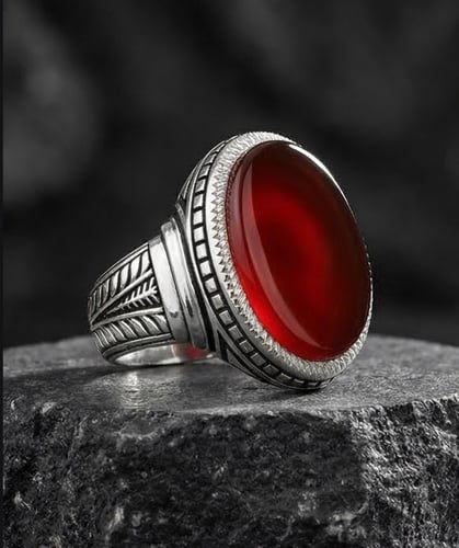 عقيق يماني ( صياغة عارف )