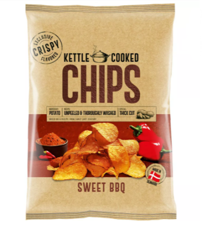 شيبس كيتل باربكيو حلوة 150جم