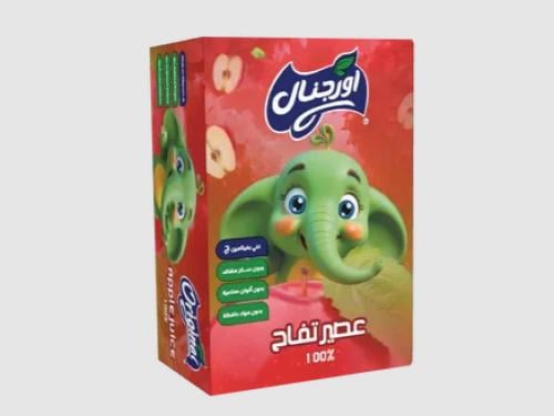 اورجنال عصير تفاح 100% 18 *125 مل