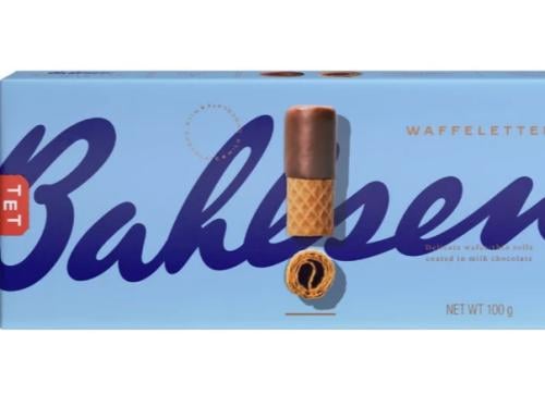 باهلسين وافلتين شوكولاتة حليب 100g