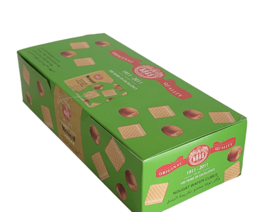 ويفر كراس مربع باكت 12*38 جرام