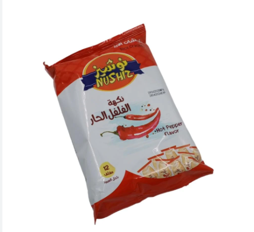 نوشيز بالفلفل الحار 12*67.2جم