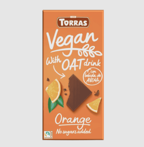 شوكولاتة توراس بالشوفان والبرتقال خالي من السكر وا...