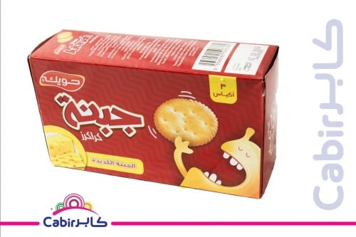 بسكويت كراكرز حويك نكهة الجبنة 24*110 جم