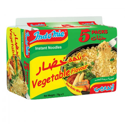 شعيرية اندومي خضار 5*75 جم
