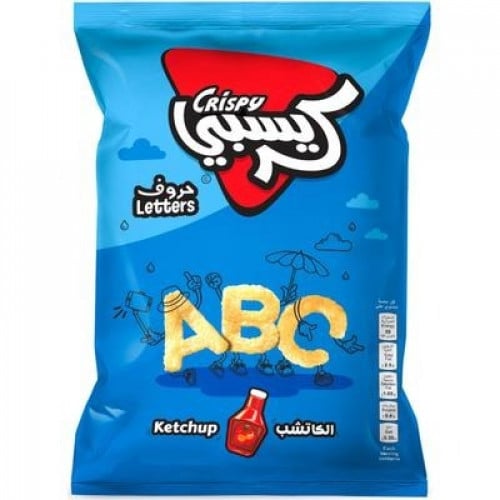 فشار كريسبي حروف بالكاتشاب 80 جم