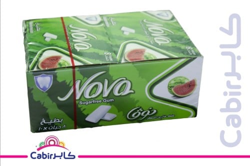 علك نوفا بطيخ 10*8