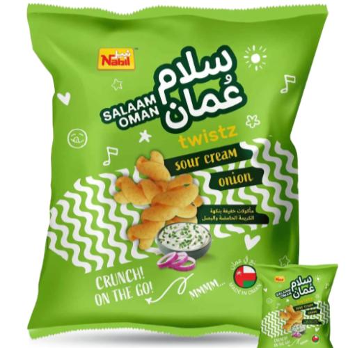سلام عمان بنكهة كريمة حامضة وبصل 60 جم
