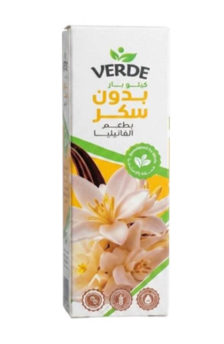 فيردي كيتو بار بطعم الفانيليا بدون سكر مضاف 50 جم