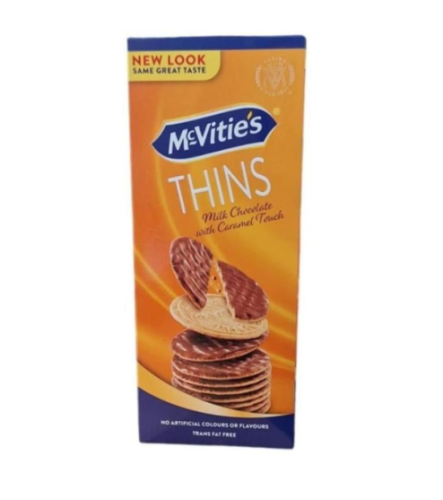 مكفيتز ثينز شوكلاتة بالحليب كراميل 150 جرام