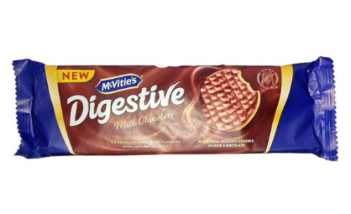 مكفتيز دايجستف بسكويت القمح مغطى بالشوكولاتة بالحل...