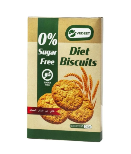 بسكويت الشوفان مع فاصوليا وبذور الكتان 200جم