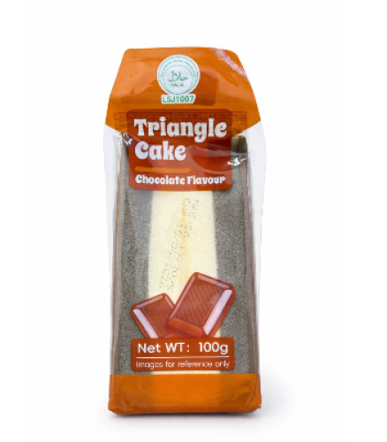 كيك ياباني مثلث بنكهة باشوكولاتة 100 جم