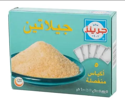 جرينز جيلاتين عادى 12*6*50 جم