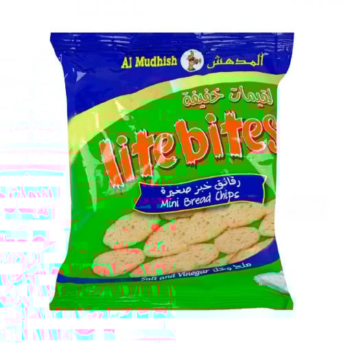 المدهش بايتس لقيمات خفيفة ملح وخل 24*18جم