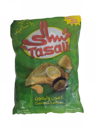 بطاطس تسالي كمون وليمون 21*12 جم