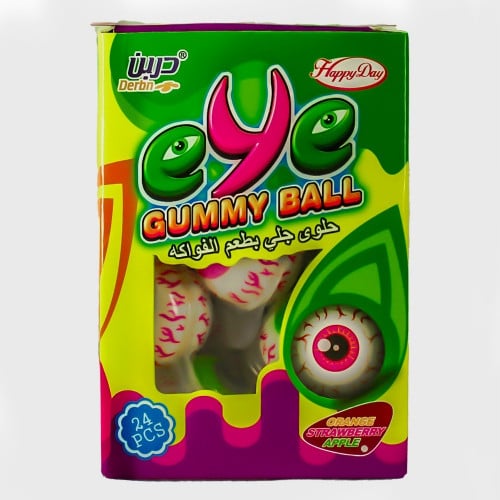 حلوى جيلى الفواكه شكل العيون