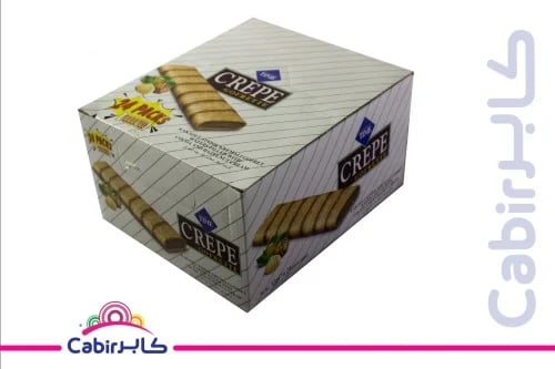 كريب ويفر محشو بالبندق 12*24*16جم