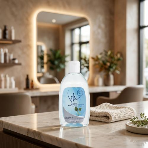 سیلكا غسول وجة ١٥٠ مل شفاف