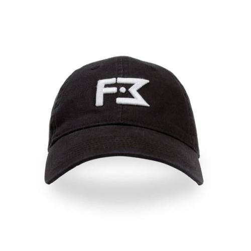 Washed Black Icon Logo Cap