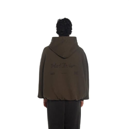 Behind The Vision Green Navy Hoodie