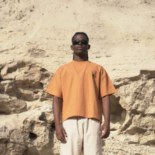 Orange Naqsh T-Shirt