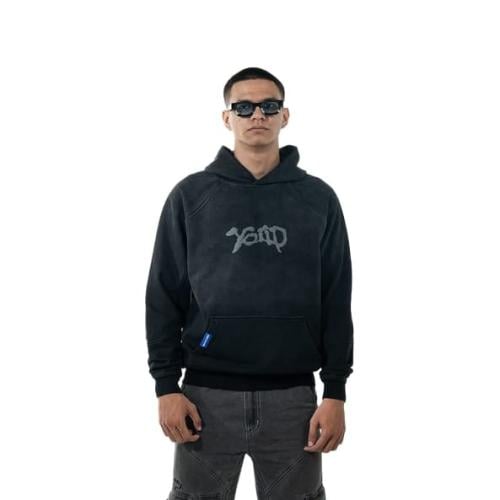 Chaos Of The Future - Washed Black Hoodie