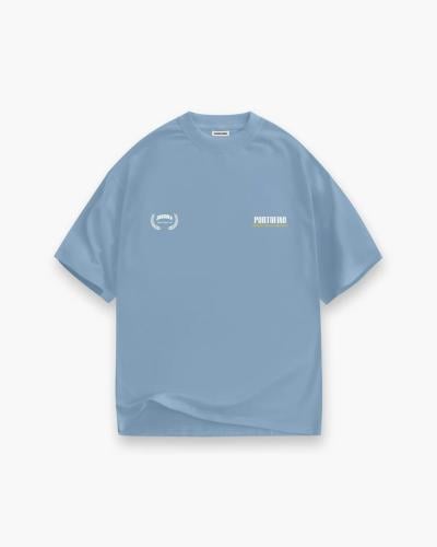 Blue Statue T-Shirt
