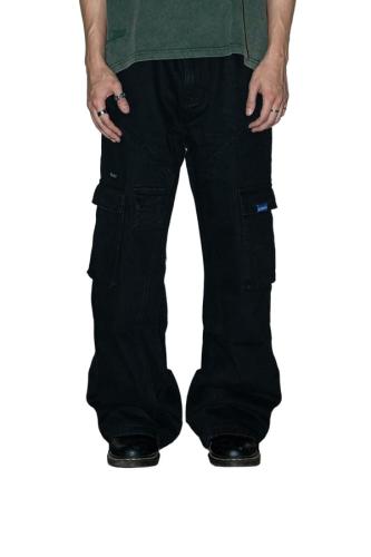 Cargo V2 - Black Washed Pants
