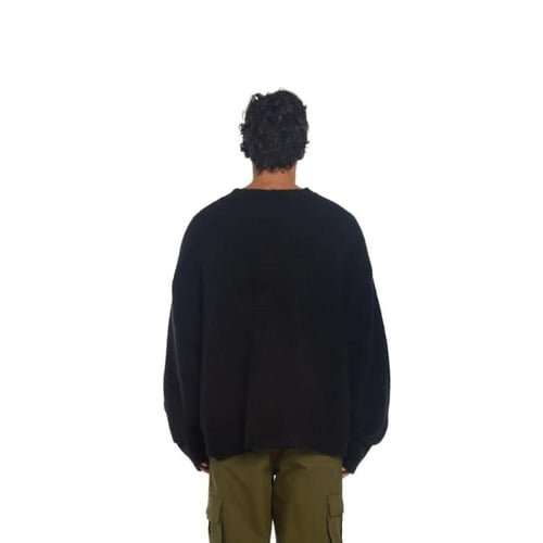 Black Wool Jumper