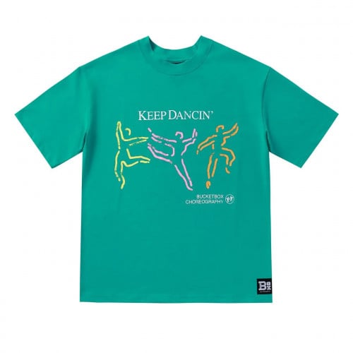 Green Keep Dancing Tee