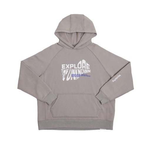 EXPLORING THE UNKNOWN GREY HOODIE