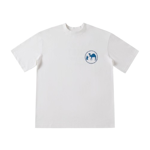 White Camel Logo Tee