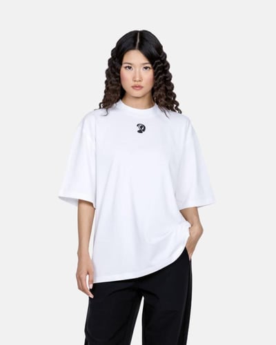Oversized T-Shirt With Car Design