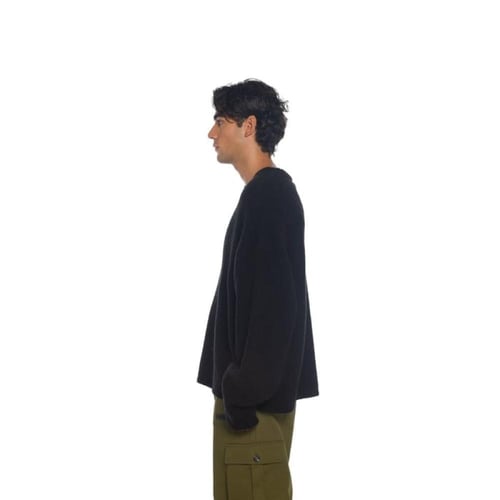 Black Wool Jumper