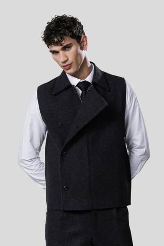 Woolborne Black Vest (FW09)