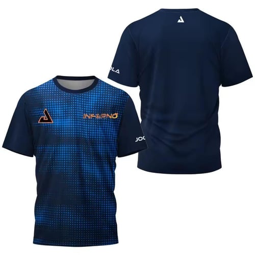 New men's summer table tennis single letter print...