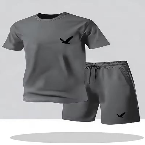 New summer sportswear for men, a two-piece set con...