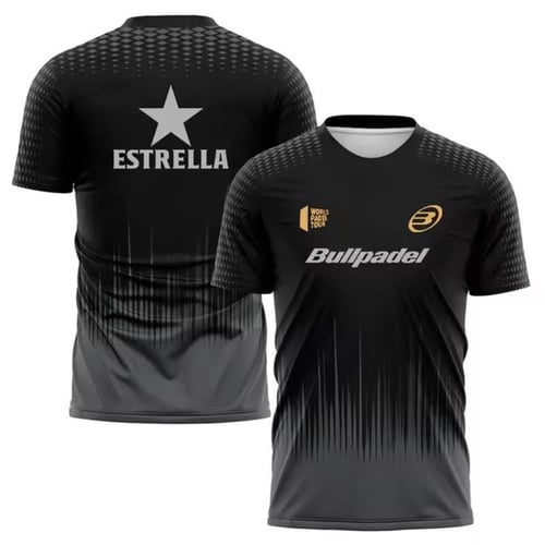Men's gradient T-shirt Harajuku sportswear for ten...