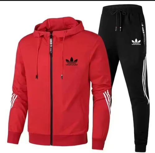 Men's brand sportswear 2 pieces men's winter casua...