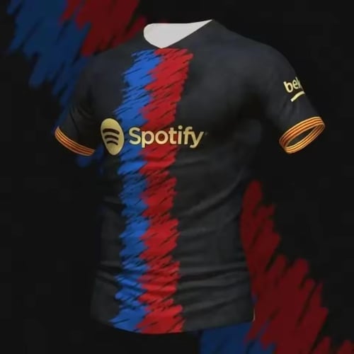 Summer Barcelona special edition football jersey f...