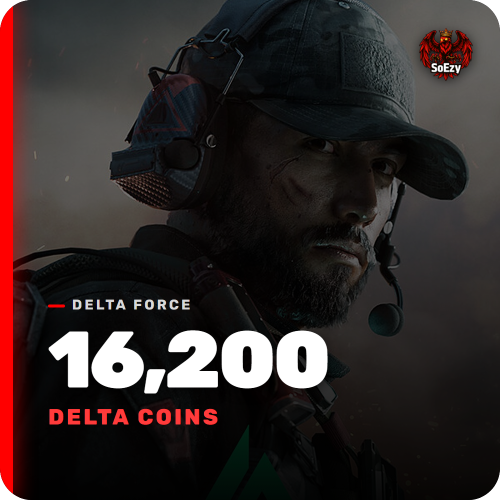 شحن 16200 Delta Coins للعبة Delta Force