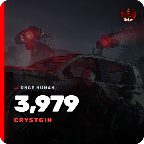 شحن 3979 Crystgin للعبة Once Human