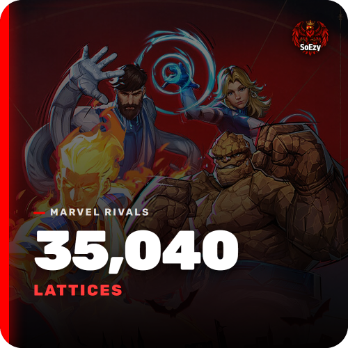 شحن 35040 Lattices للعبة Marvel Rivals